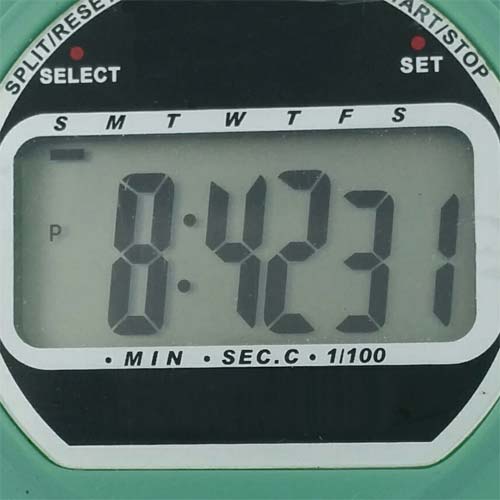 Single Display Stopwatches