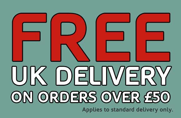 Free delivery on orders over 50