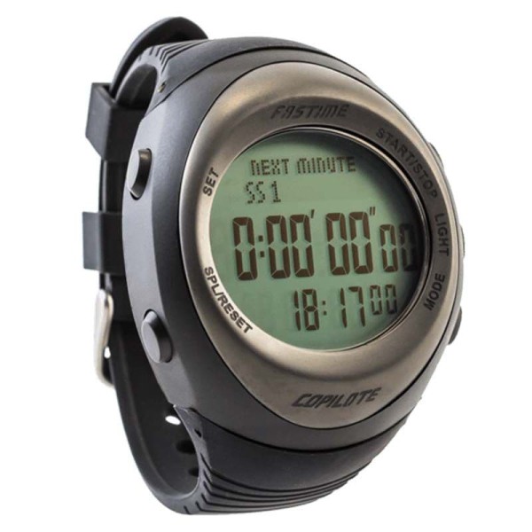 Fastime Copilote RW3 Wrist Stopwatch (Gunmetal Bezel)