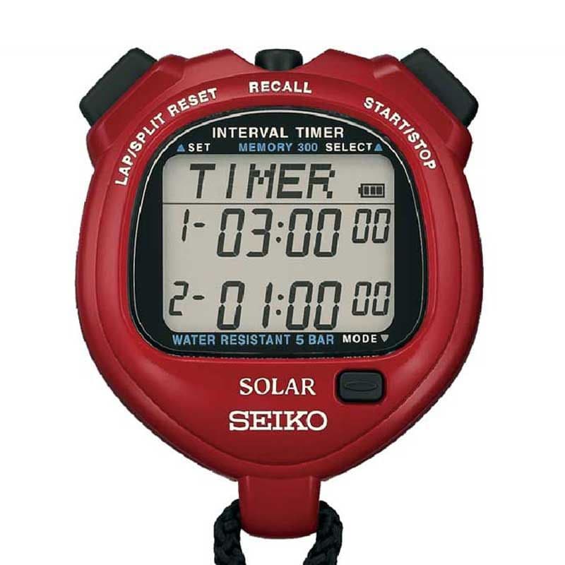 Seiko S062 (Red) Stopwatch